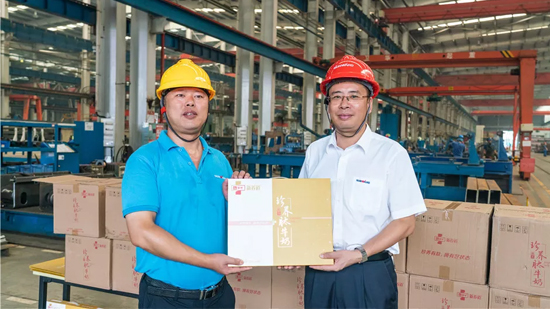 萬力集團“送清涼”活動，慰問一線員工