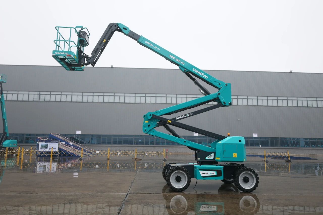 又雙叒叕上新了！山河智能首款雙載荷電動曲臂式高空作業(yè)平臺順利下線